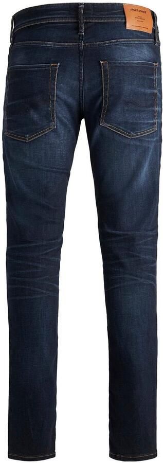 JACK & JONES JEANS INTELLIGENCE slim straight fit jeans JJITIM JJORIGINAL blue denim - Foto 13