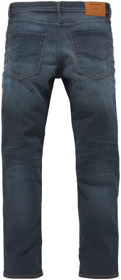 JACK & JONES JEANS INTELLIGENCE slim straight fit jeans JJITIM JJORIGINAL blue denim - Foto 12