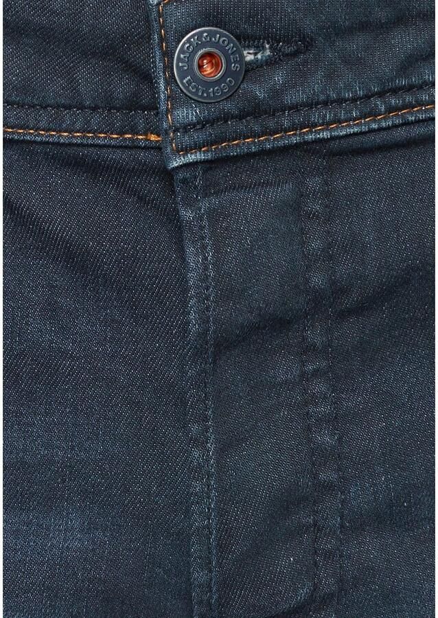 JACK & JONES JEANS INTELLIGENCE slim straight fit jeans JJITIM JJORIGINAL blue denim - Foto 3