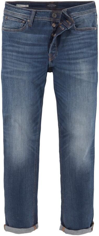 Jack & Jones Slim fit jeans JJITIM met wassing en praktische zakken Slijtage-effecten modieus slim fit denim - Foto 20
