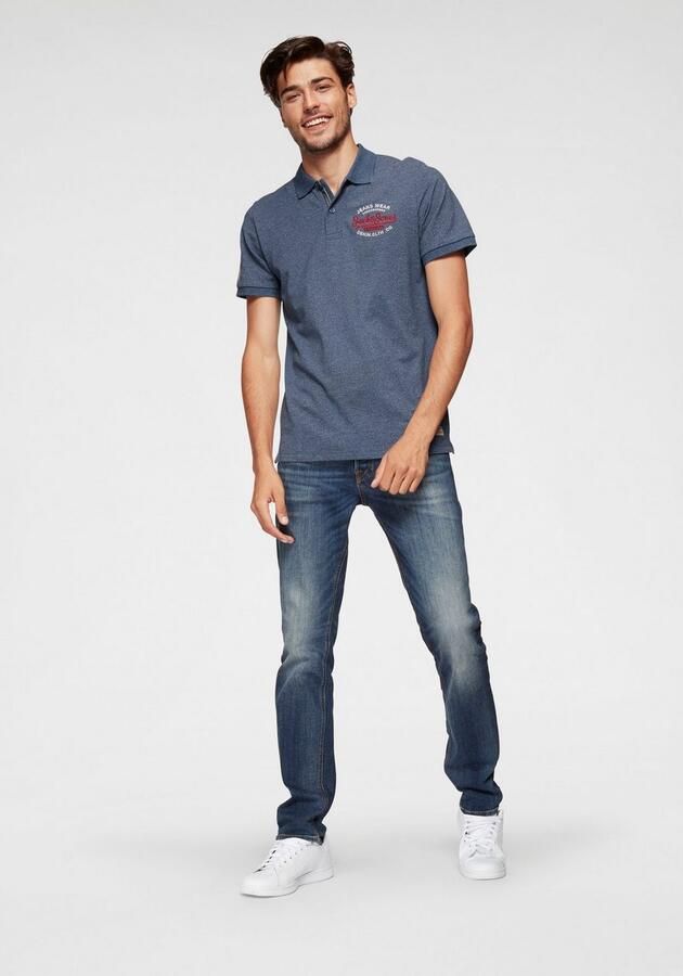 Jack & Jones Slim fit jeans JJITIM met wassing en praktische zakken Slijtage-effecten modieus slim fit denim - Foto 12