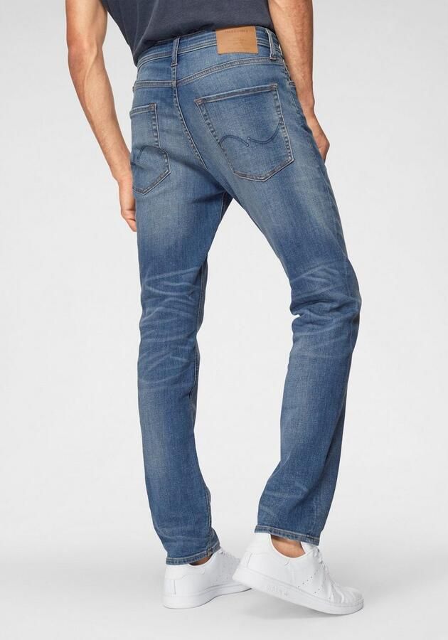 Jack & Jones Slim fit jeans JJITIM met wassing en praktische zakken Slijtage-effecten modieus slim fit denim - Foto 9