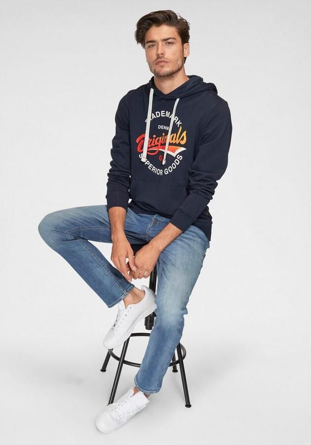 Jack & Jones Slim fit jeans JJITIM met wassing en praktische zakken Slijtage-effecten modieus slim fit denim - Foto 11