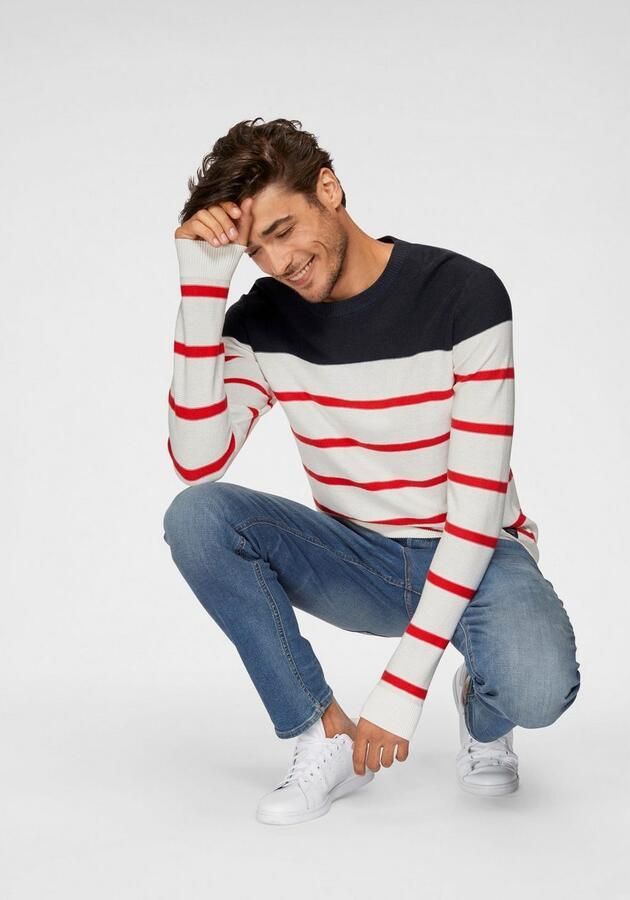 Jack & Jones Slim fit jeans JJITIM met wassing en praktische zakken Slijtage-effecten modieus slim fit denim - Foto 12