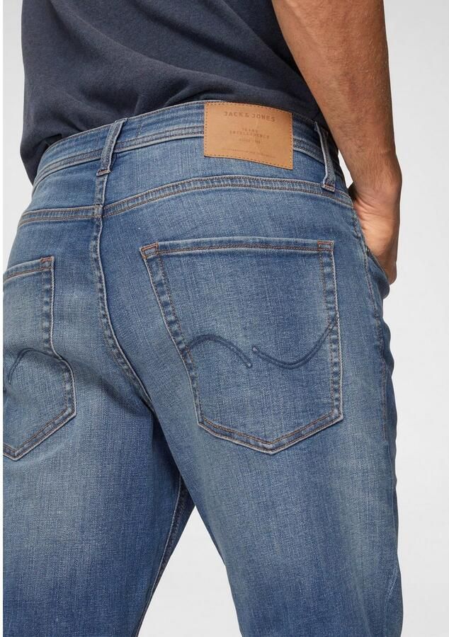 Jack & Jones Slim fit jeans JJITIM met wassing en praktische zakken Slijtage-effecten modieus slim fit denim - Foto 7