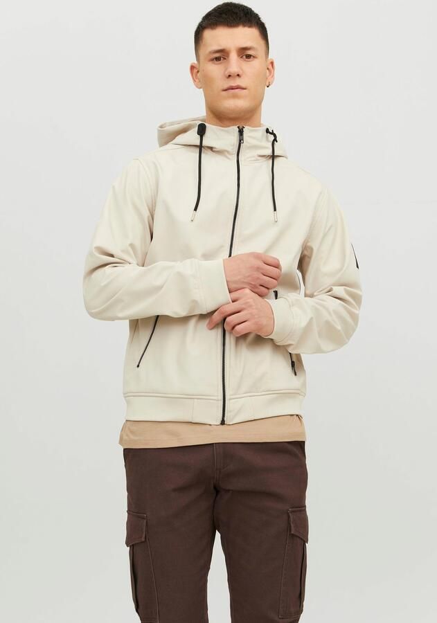 Jack & Jones Softshell-jack JJEBASIC met waterafstotende functie - Foto 7