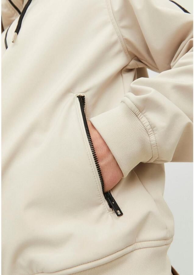 Jack & Jones Softshell-jack JJEBASIC met waterafstotende functie - Foto 4
