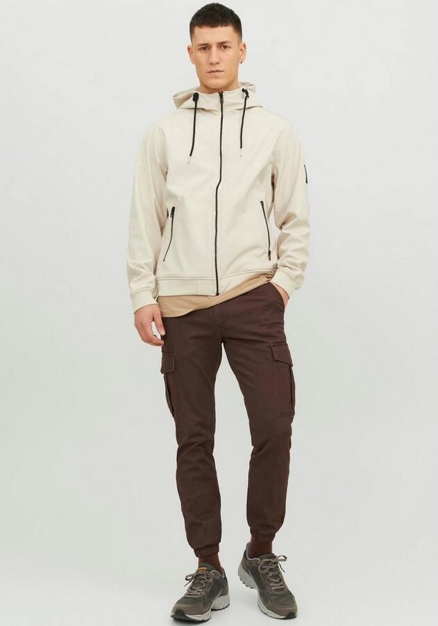 Jack & Jones Softshell-jack JJEBASIC met waterafstotende functie - Foto 5