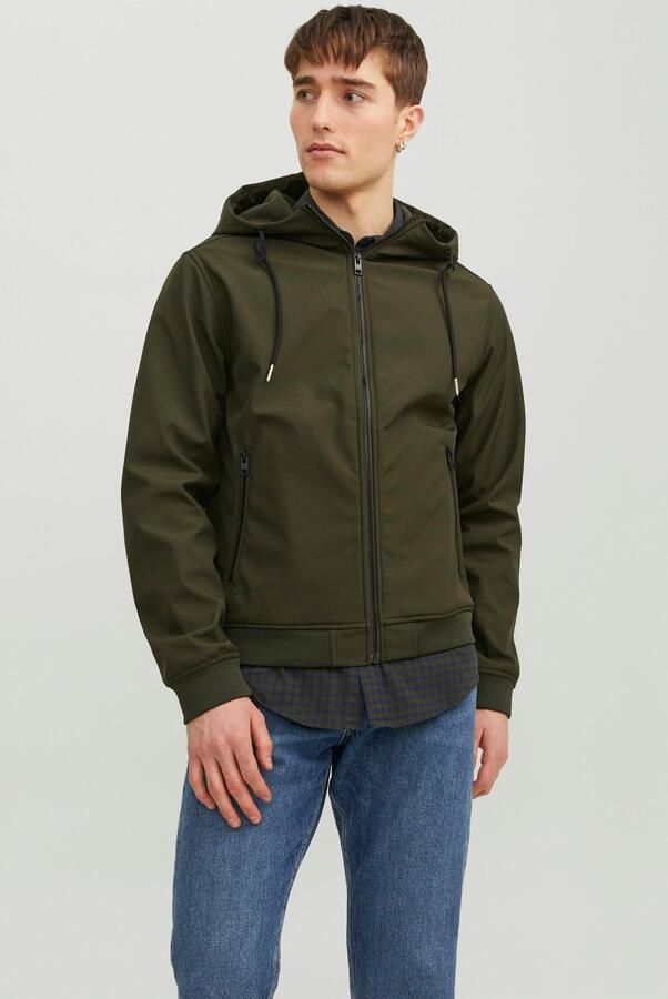 Jack & Jones Softshell-jack JJEBASIC met waterafstotende functie - Foto 9