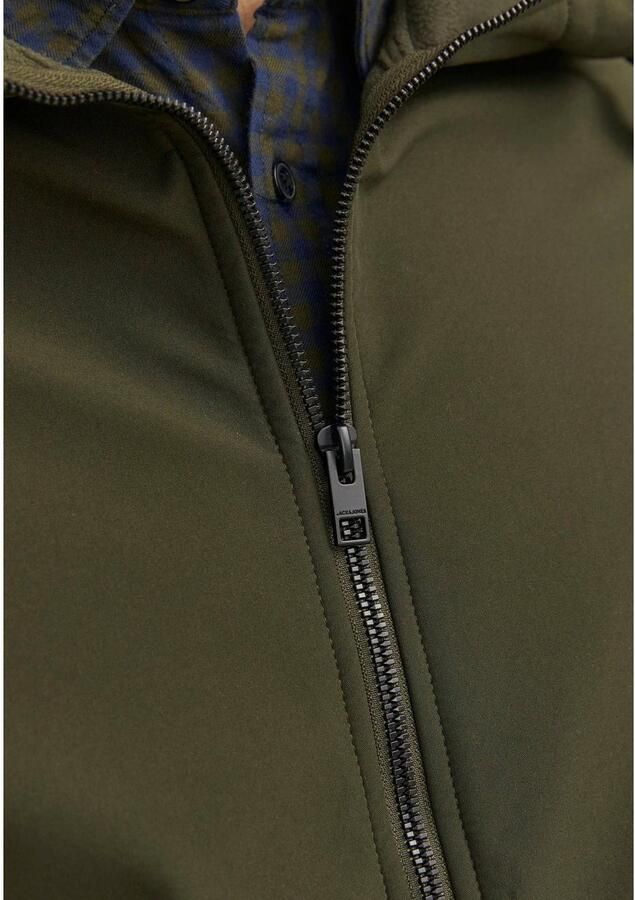 Jack & Jones Softshell-jack JJEBASIC met waterafstotende functie - Foto 3
