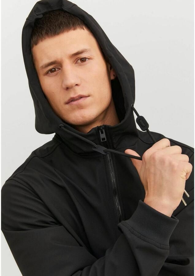 Jack & Jones Softshell-jack JJEBASIC met waterafstotende functie - Foto 7