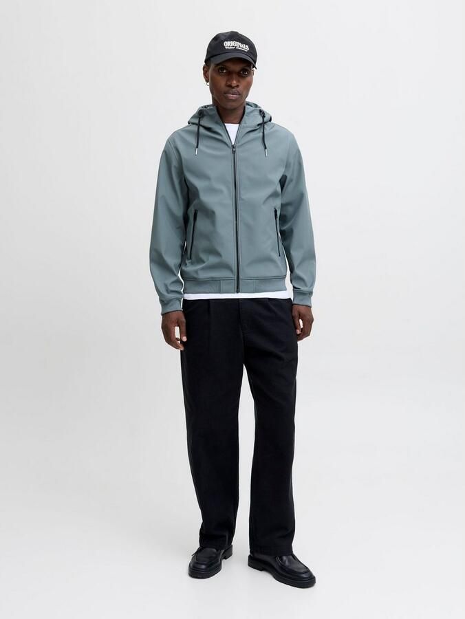 Jack & Jones Softshell-jack JJEBASIC met waterafstotende functie - Foto 4