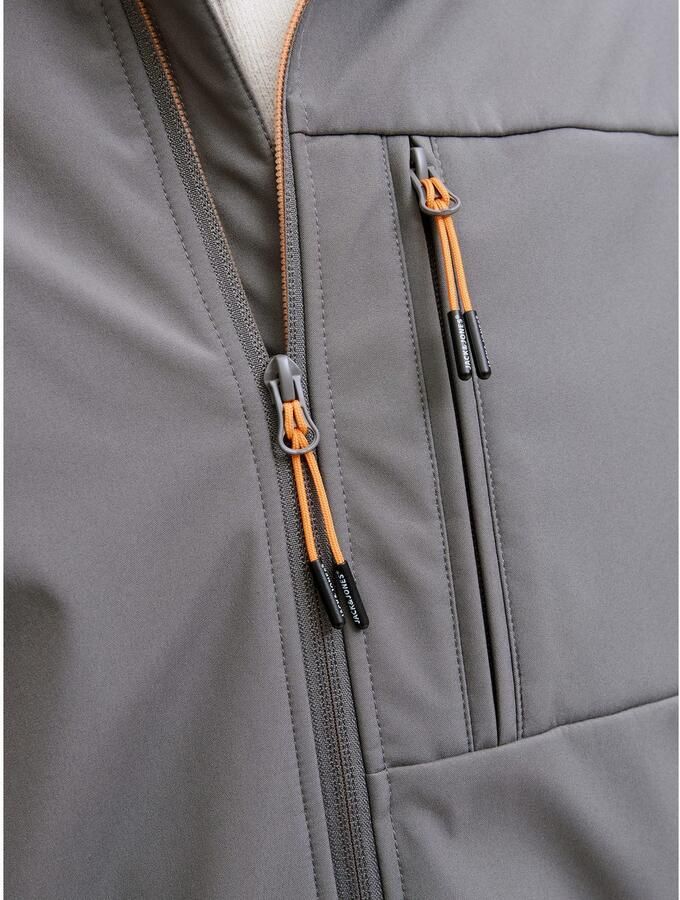 Jack & jones Softshell-jack met borstzak en mouwtrensjes - Foto 2