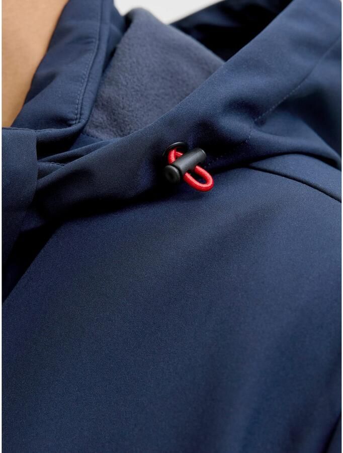 Jack & jones Softshell-jack met borstzak en mouwtrensjes