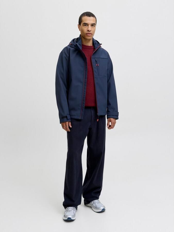 Jack & jones Softshell-jack met borstzak en mouwtrensjes - Foto 4