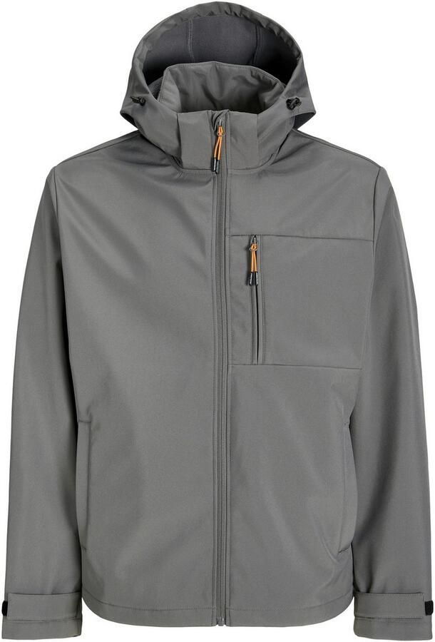 Jack & jones Softshell-jack met borstzak en mouwtrensjes - Foto 7