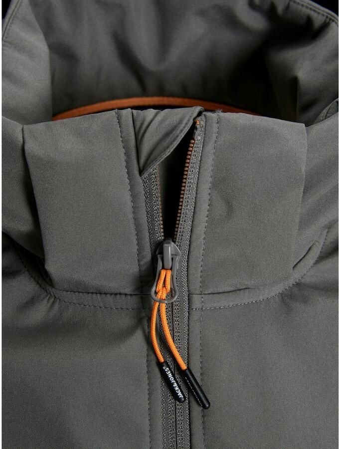 Jack & jones Softshell-jack met borstzak en mouwtrensjes