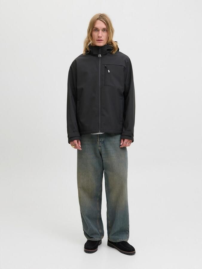 Jack & jones Softshell-jack met borstzak en mouwtrensjes - Foto 4