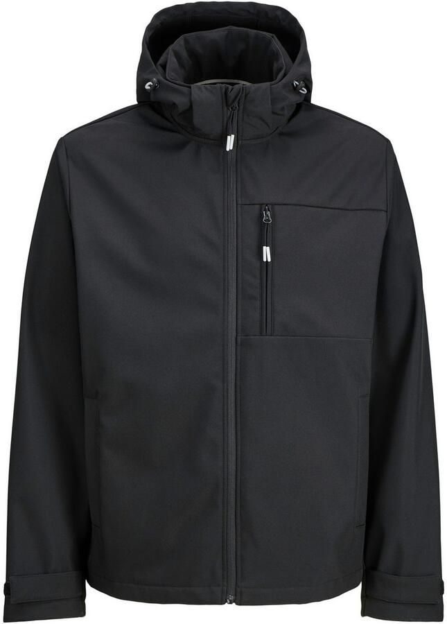 Jack & jones Softshell-jack met borstzak en mouwtrensjes - Foto 7