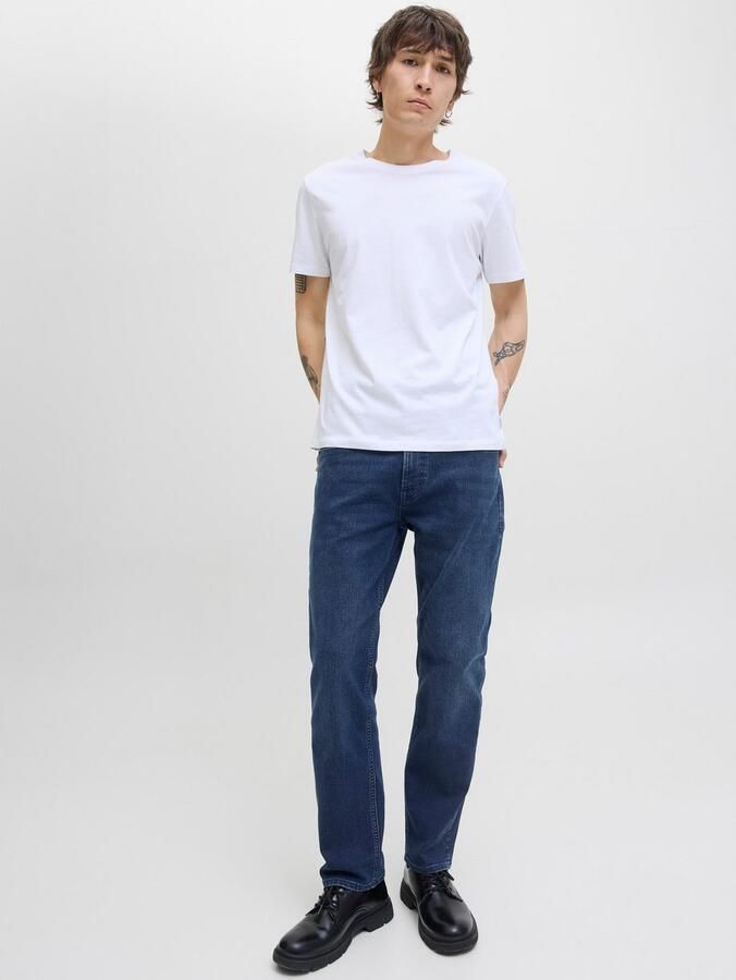 JACK & JONES JEANS INTELLIGENCE JJICLARK regular fit jeans donkerblauw - Foto 6