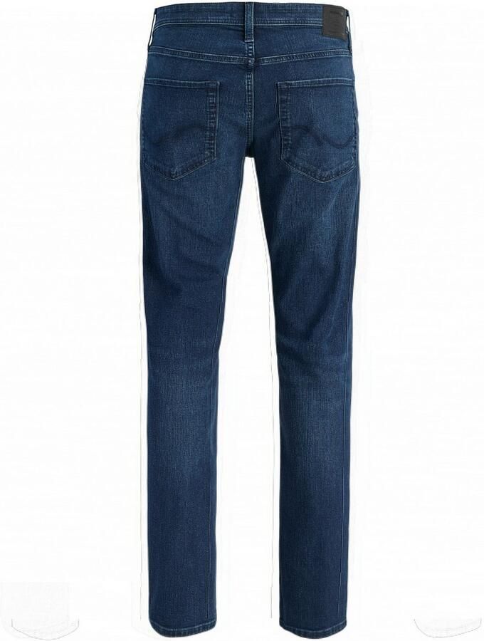 JACK & JONES JEANS INTELLIGENCE JJICLARK regular fit jeans donkerblauw - Foto 5