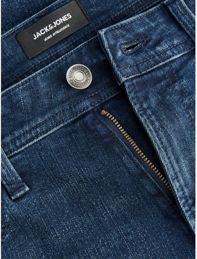 JACK & JONES JEANS INTELLIGENCE JJICLARK regular fit jeans donkerblauw - Foto 3