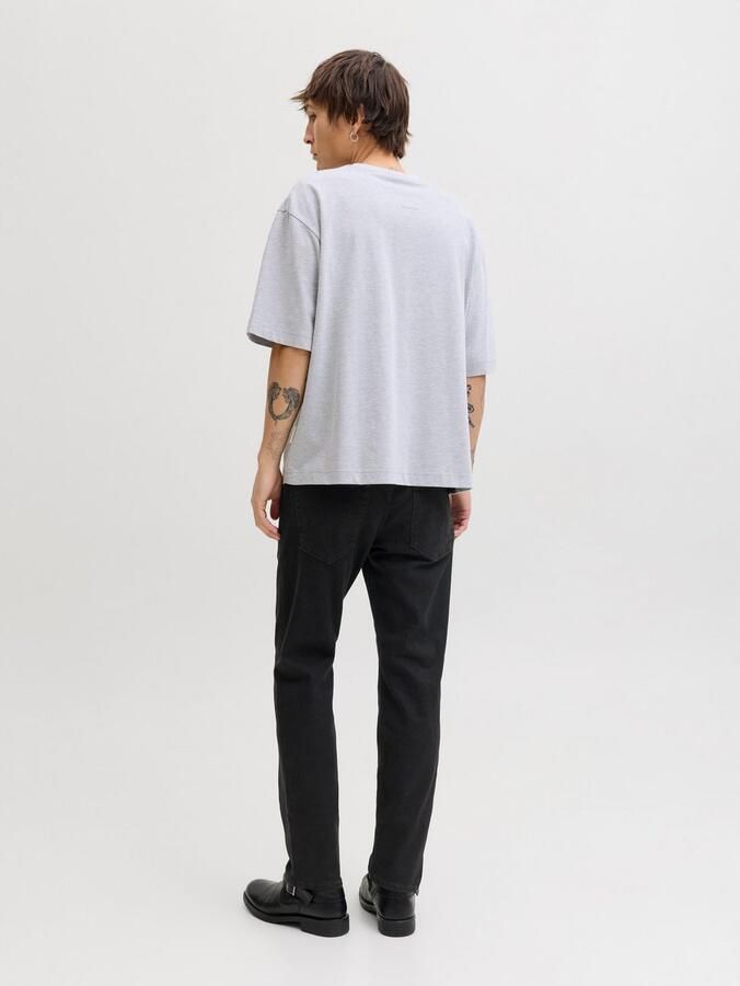JACK & JONES JEANS INTELLIGENCE JJICLARK JJORIGINAL regular fit jeans black denim - Foto 7