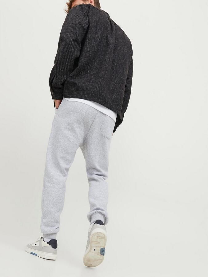 JACK & JONES PANTS STUDIO regular fit joggingbroek JPSTGORDON JJBRADLEY light grey melange - Foto 4