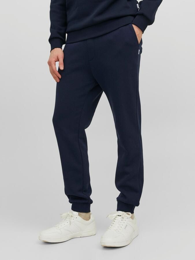 JACK & JONES PANTS STUDIO regular fit joggingbroek JPSTGORDON JJBRADLEY donkerblauw - Foto 6