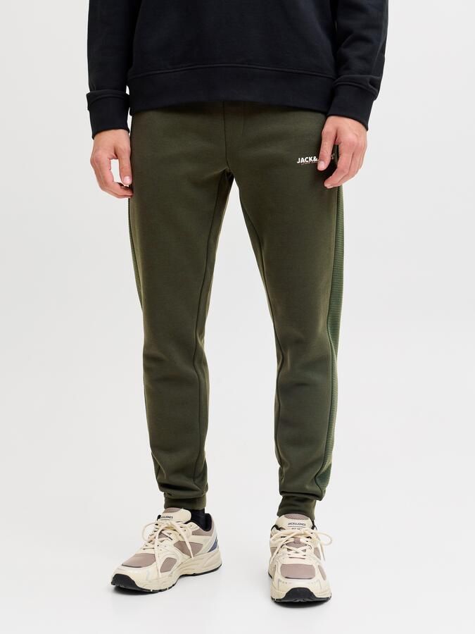 Jack & jones Slim fit sweatpants met logoprint model 'Gordon' - Foto 6