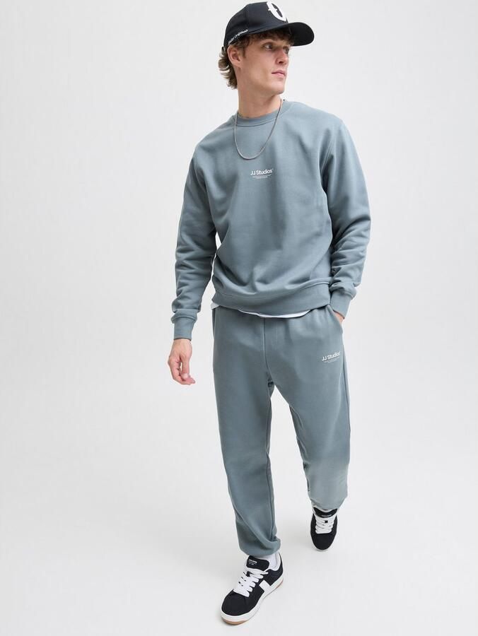 Jack & jones Regular fit sweatpants met elastische band model 'KANE' - Foto 4