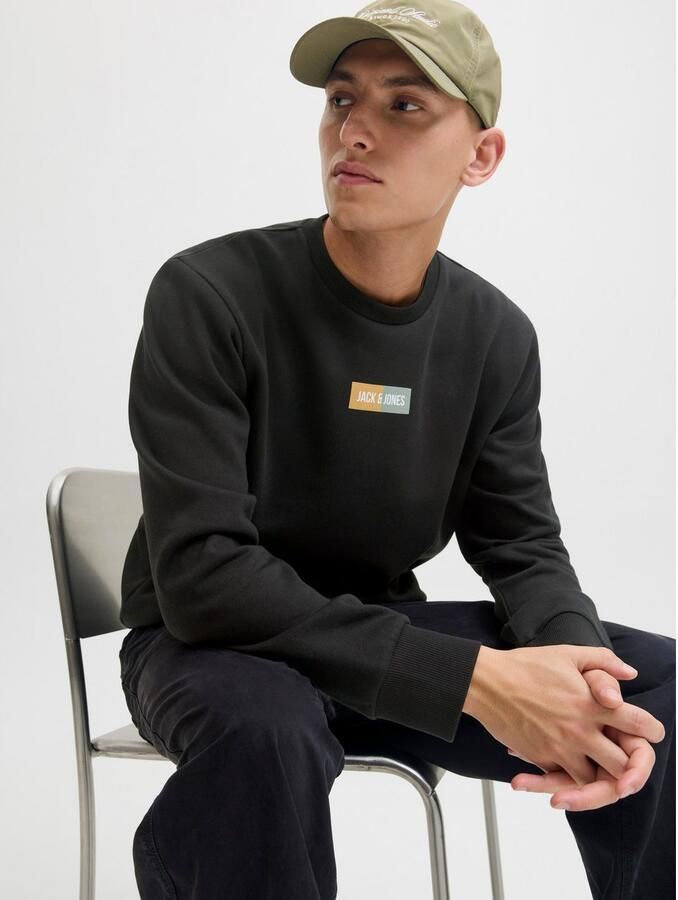 Jack & jones Regular fit sweatshirt met logoprint model 'Pan' - Foto 4
