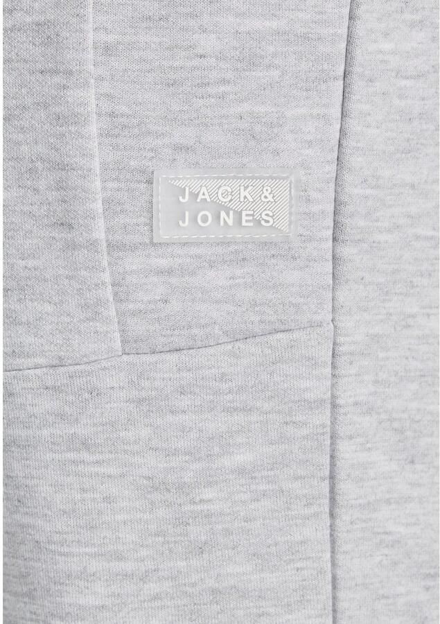 JACK & JONES PANTS STUDIO slim fit joggingbroek JJIWILL JJAIR lichtgrijs melange - Foto 6