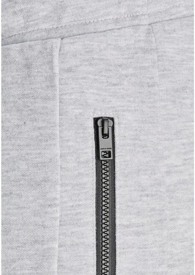 JACK & JONES PANTS STUDIO slim fit joggingbroek JJIWILL JJAIR lichtgrijs melange - Foto 4