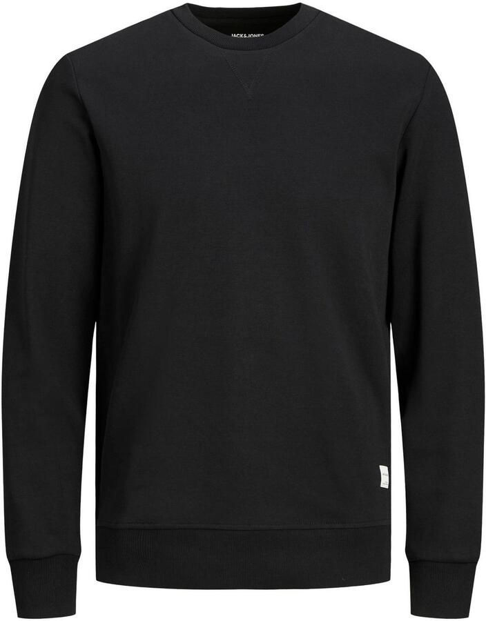 Jack & Jones Sweatshirt JJEBASIC met flaglabel en zachte katoenmix effen modieus regular fit katoen ronde hals - Foto 3