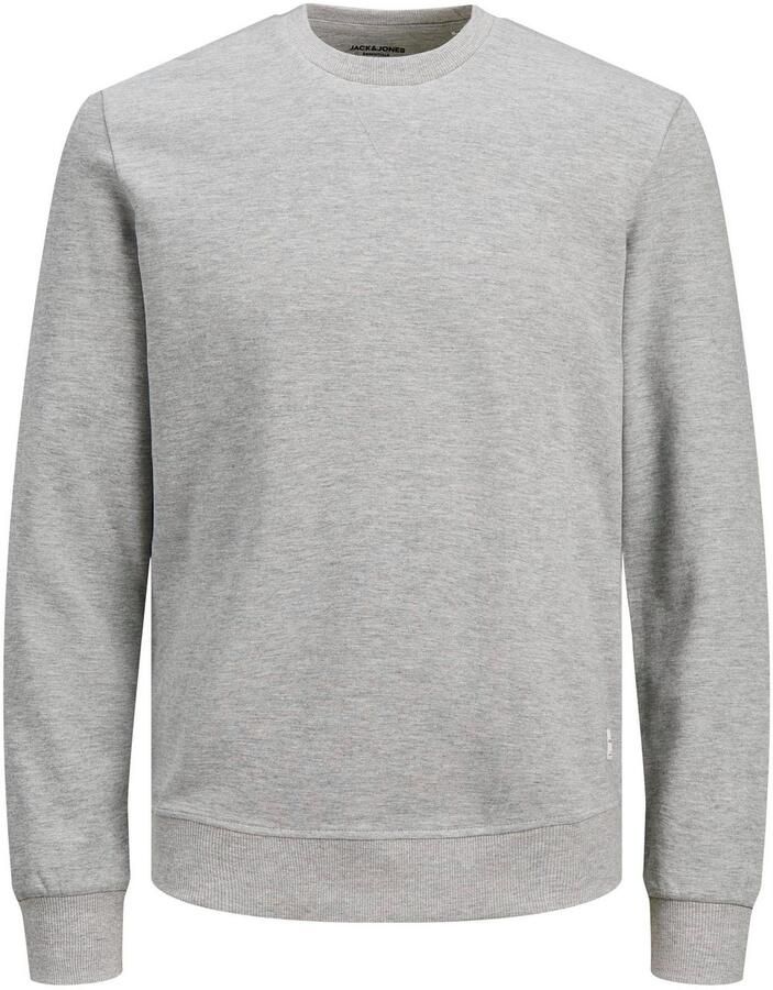 Jack & Jones Sweatshirt JJEBASIC met flaglabel en zachte katoenmix effen modieus regular fit katoen ronde hals - Foto 2