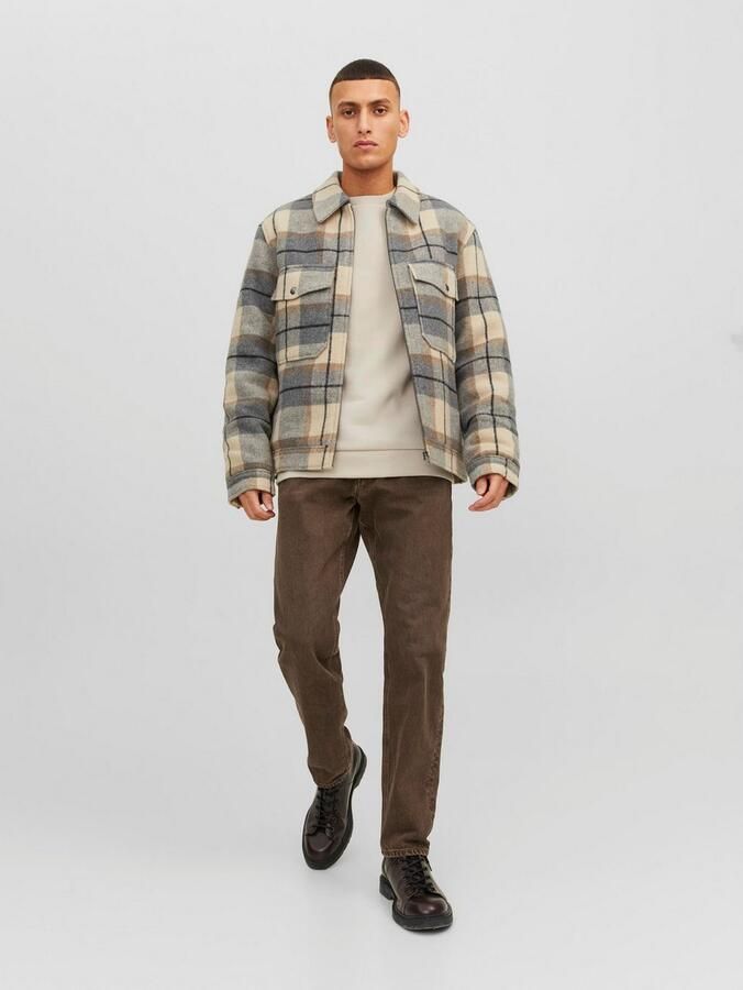 Jack & Jones Sweatshirt JJEBRADLEY met ribboorden voor dagelijks gebruik en vrije tijd - Foto 5