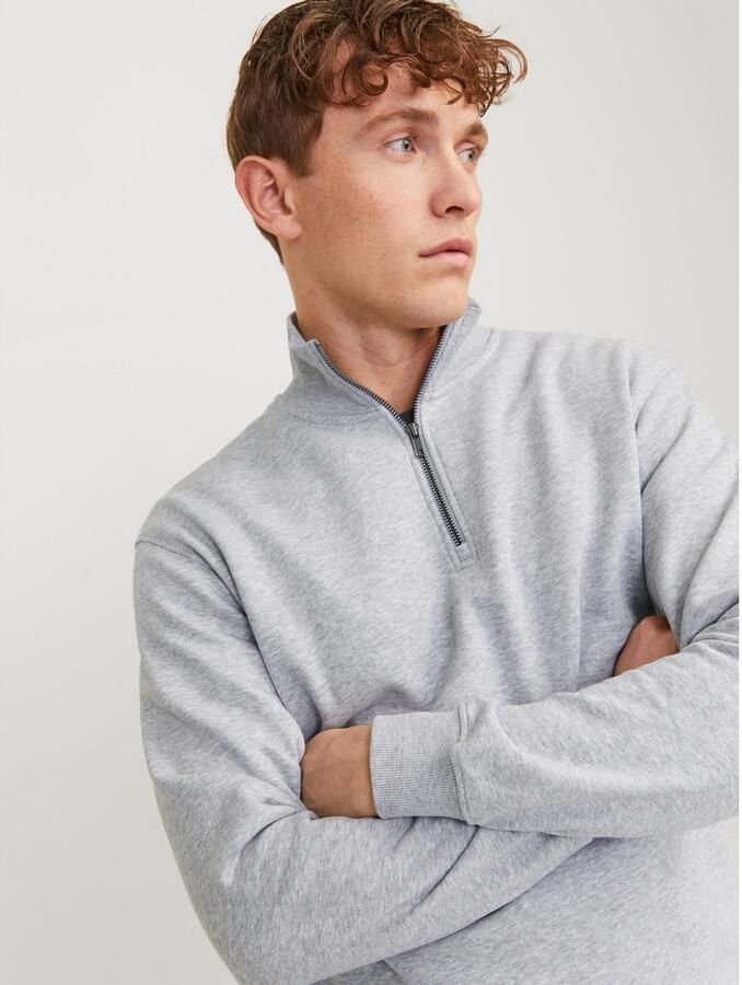 Jack & jones Sweater Jack & Jones Bradley sweatshirt met halve rits - Foto 2