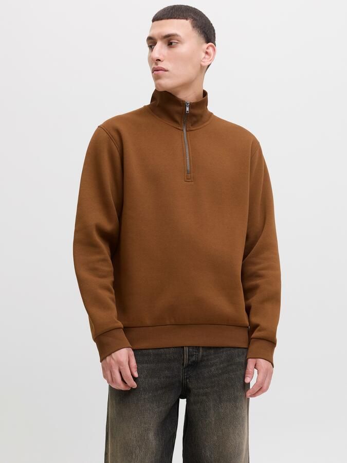 Jack & Jones Sweatshirt JJEBRADLEY SWEAT HALF ZIP NOOS - Foto 6