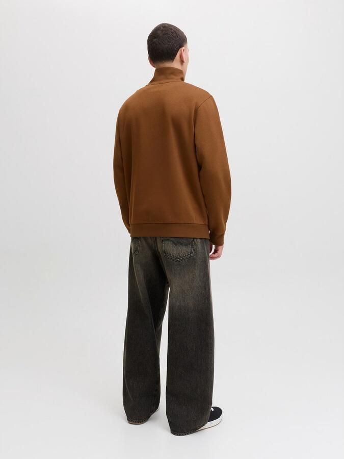 Jack & Jones Sweatshirt JJEBRADLEY SWEAT HALF ZIP NOOS - Foto 4