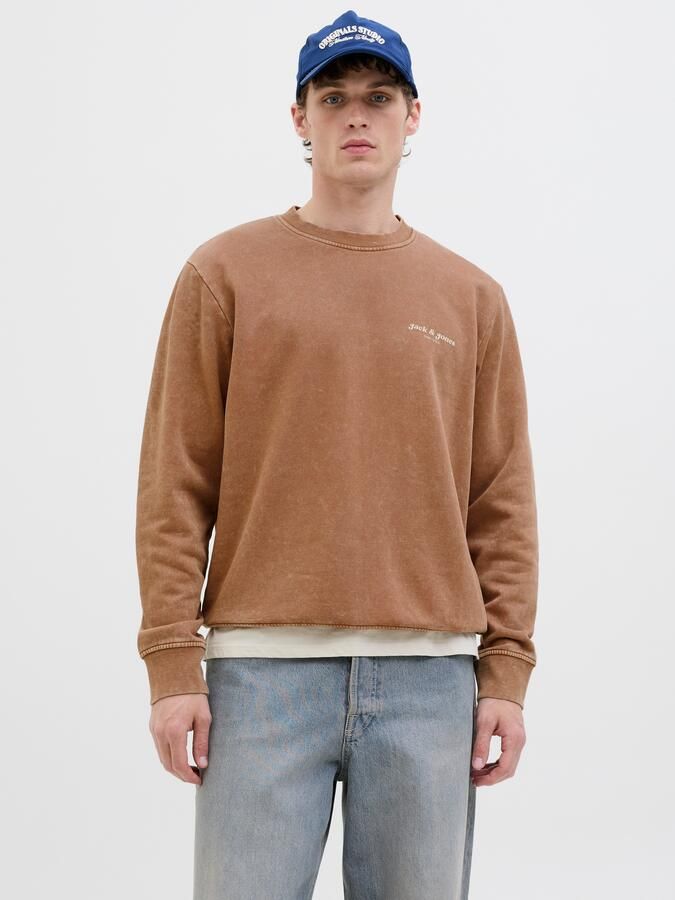 Jack & Jones Sweatshirt JJEDOVER PRINT SWEAT CREW NECK - Foto 7
