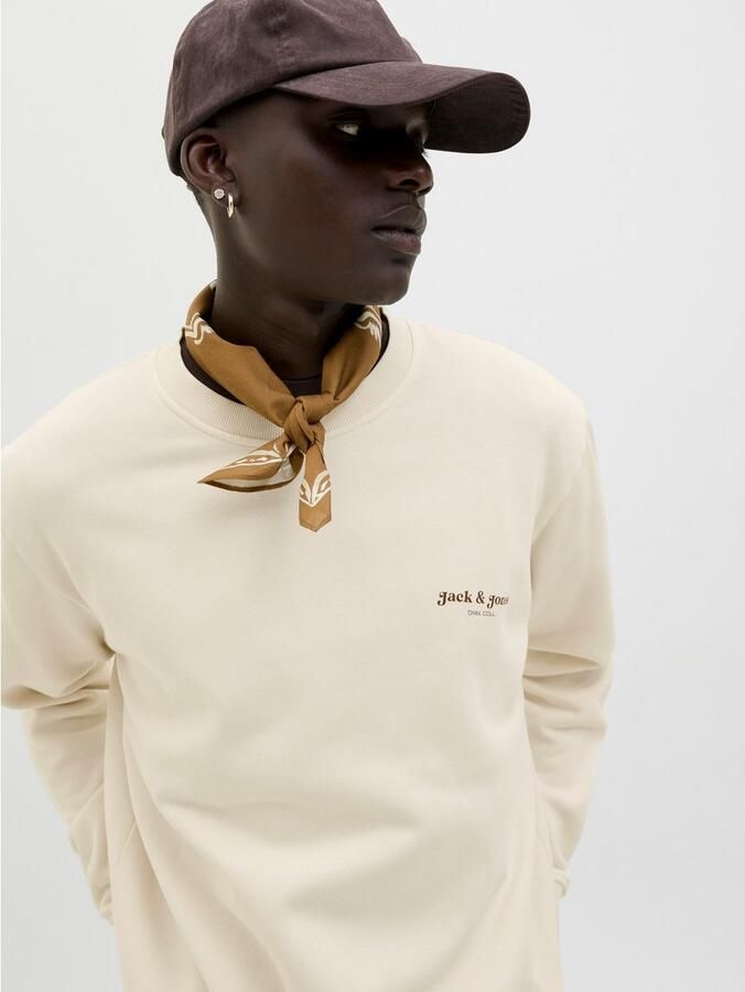 Jack & Jones Sweatshirt JJEDOVER PRINT SWEAT CREW NECK - Foto 7