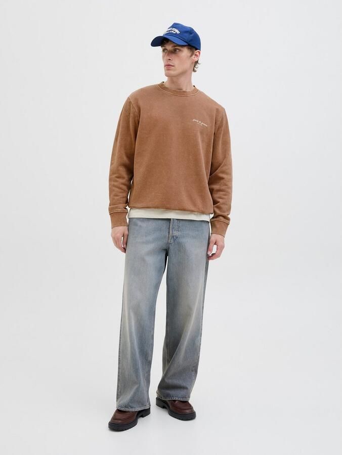 Jack & Jones Sweatshirt JJEDOVER PRINT SWEAT CREW NECK - Foto 5