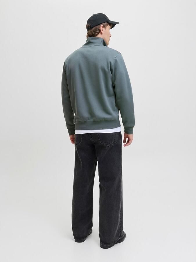 Jack & Jones Sweatshirt JJESOHO SWEAT QUARTER ZIP HN NOOS - Foto 3
