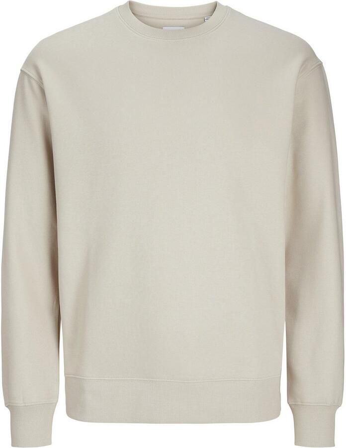 Jack & jones Essentials Jjestar Basic Sweat Crew Neck Beige Heren - Foto 7