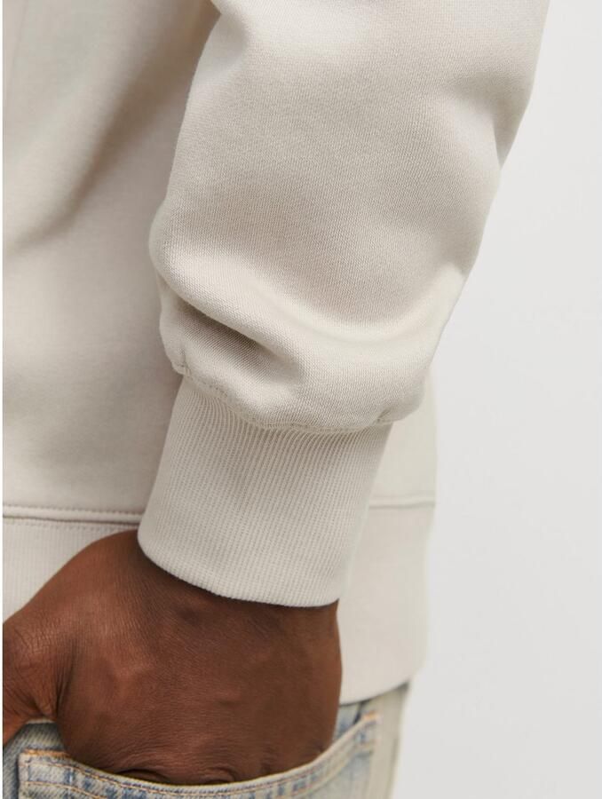 Jack & jones Essentials Jjestar Basic Sweat Crew Neck Beige Heren - Foto 3