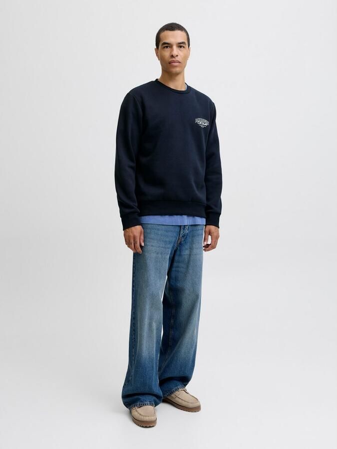 Jack & jones Sweatshirt met labelprint model 'MAKOTO' - Foto 5