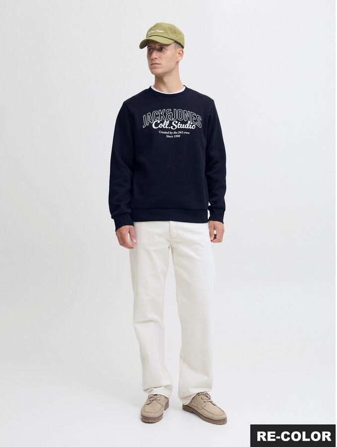 Jack & Jones Sweatshirt JJMAKOTO SWEAT CREW NECK - Foto 5