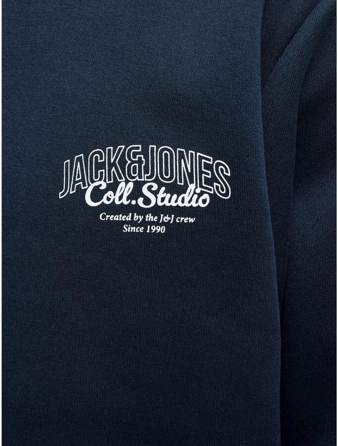 Jack & jones Sweatshirt met labelprint model 'MAKOTO' - Foto 3