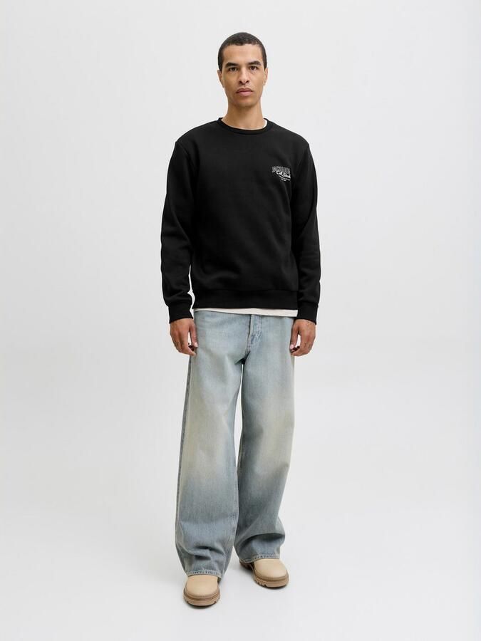 Jack & jones Sweatshirt met labelprint model 'MAKOTO' - Foto 7